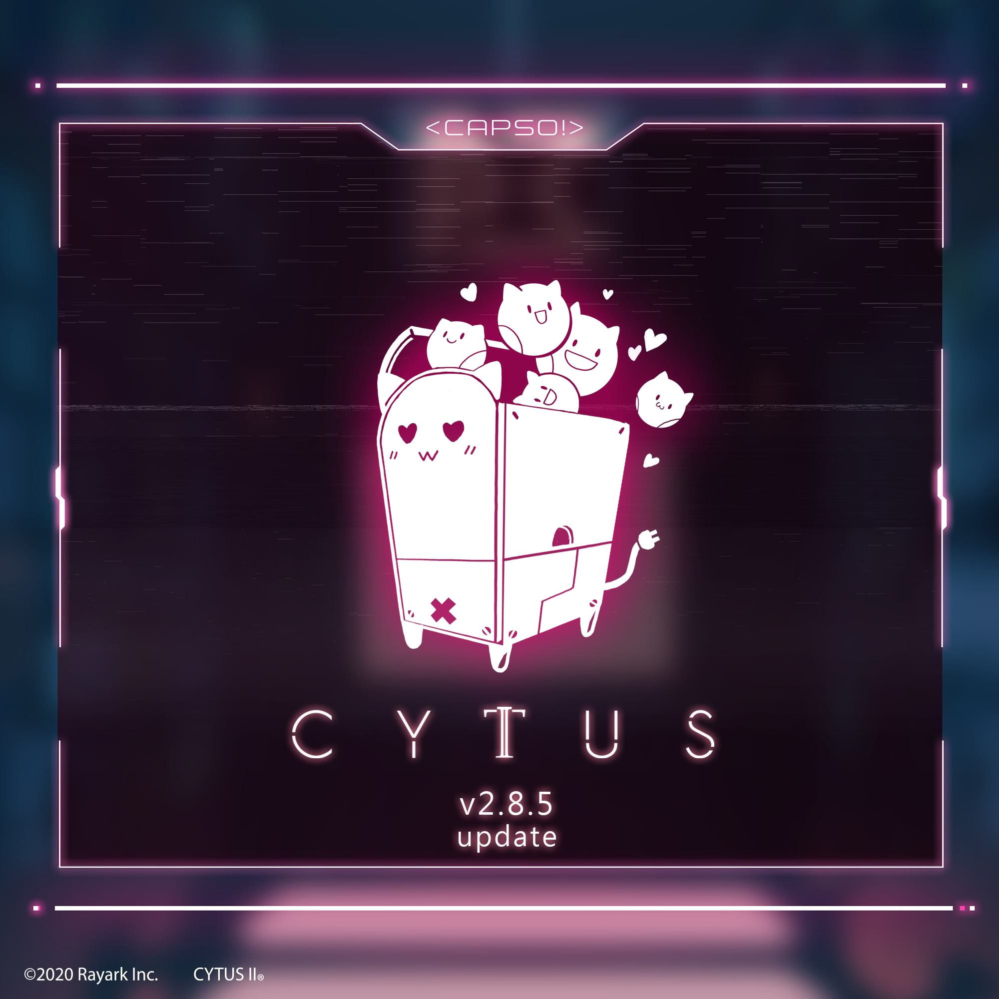 Cytus Ii Ver 2 8 5 Capso登場 レイアーク Rayark Inc